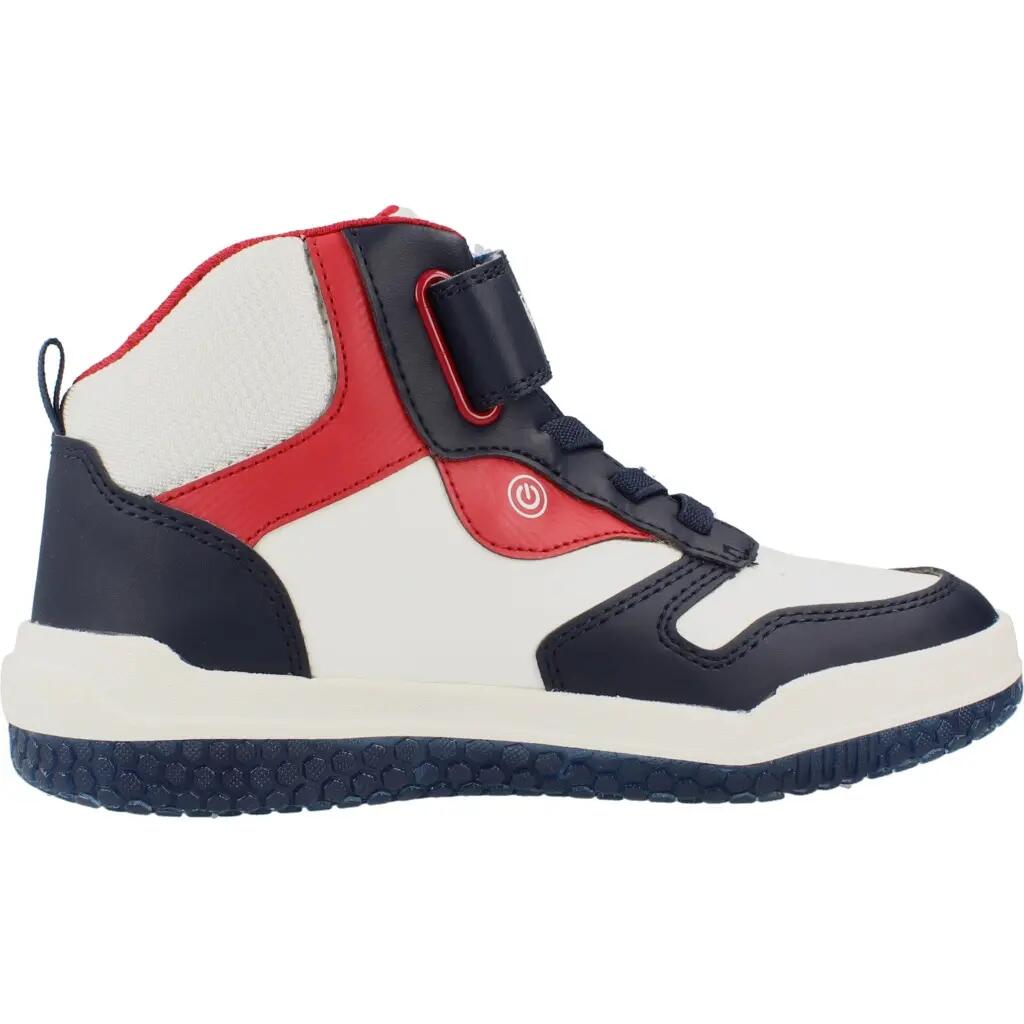 Buty GEOX J BUZZERLIGHT BOY Niebieski 4/5