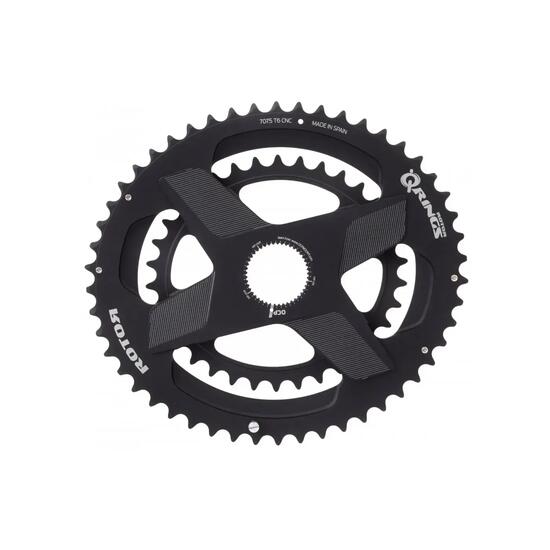 Double plateaux oval Rotor Q-Rings DM 52/36T