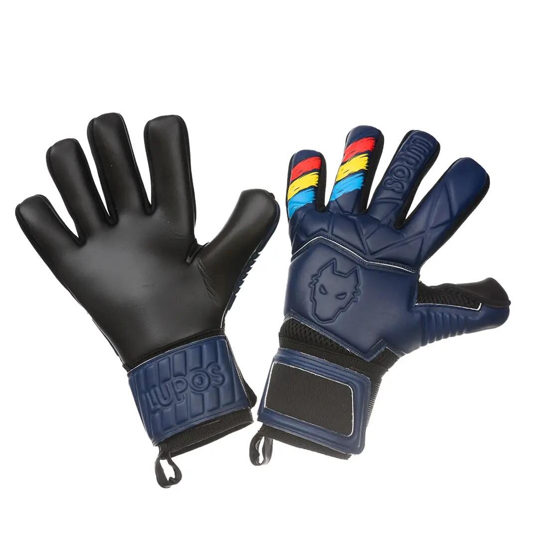 Mănuși portar FingerSave LUPOS Tricolor Navy 8 7/9