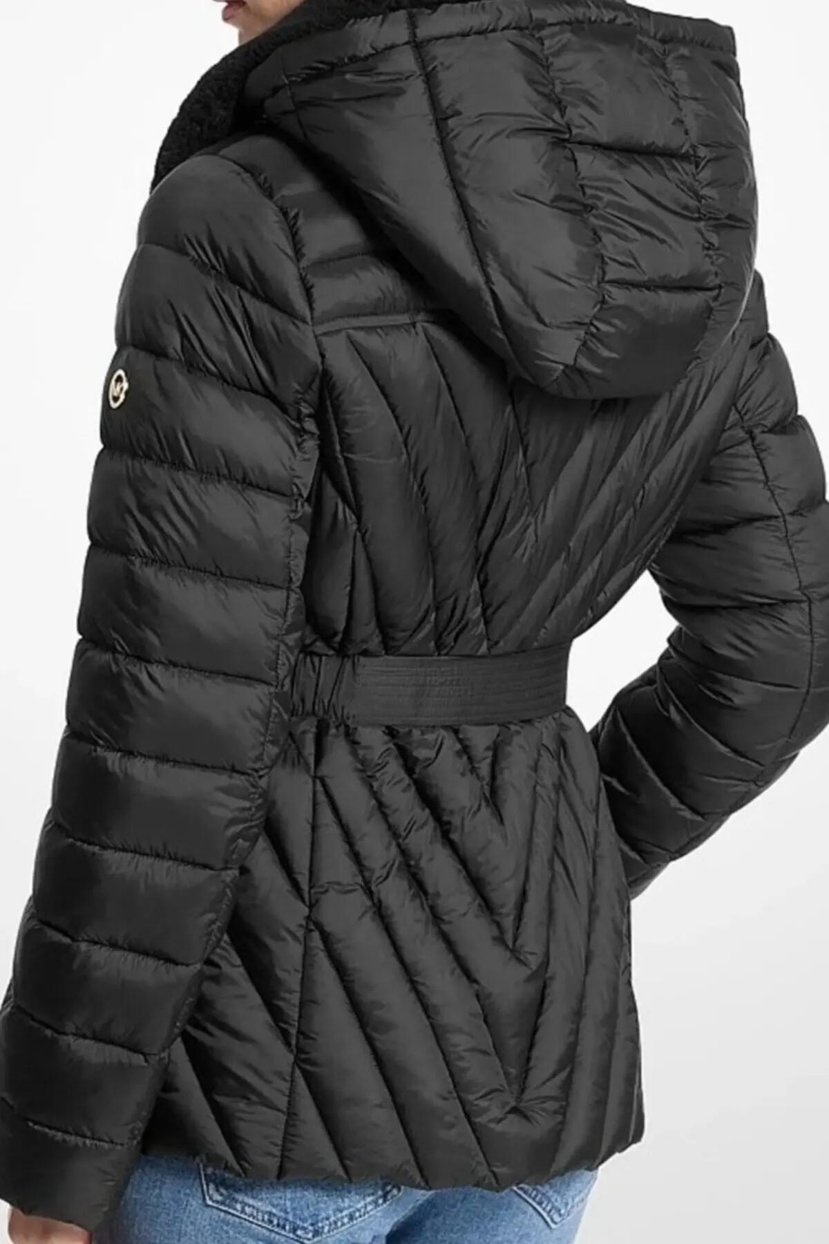 Giacca Michael Kors Modello W Fx Fur Trim Colore Nero 5/5