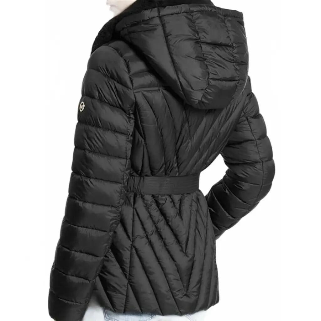 Giacca Michael Kors Modello W Fx Fur Trim Colore Nero 2/5