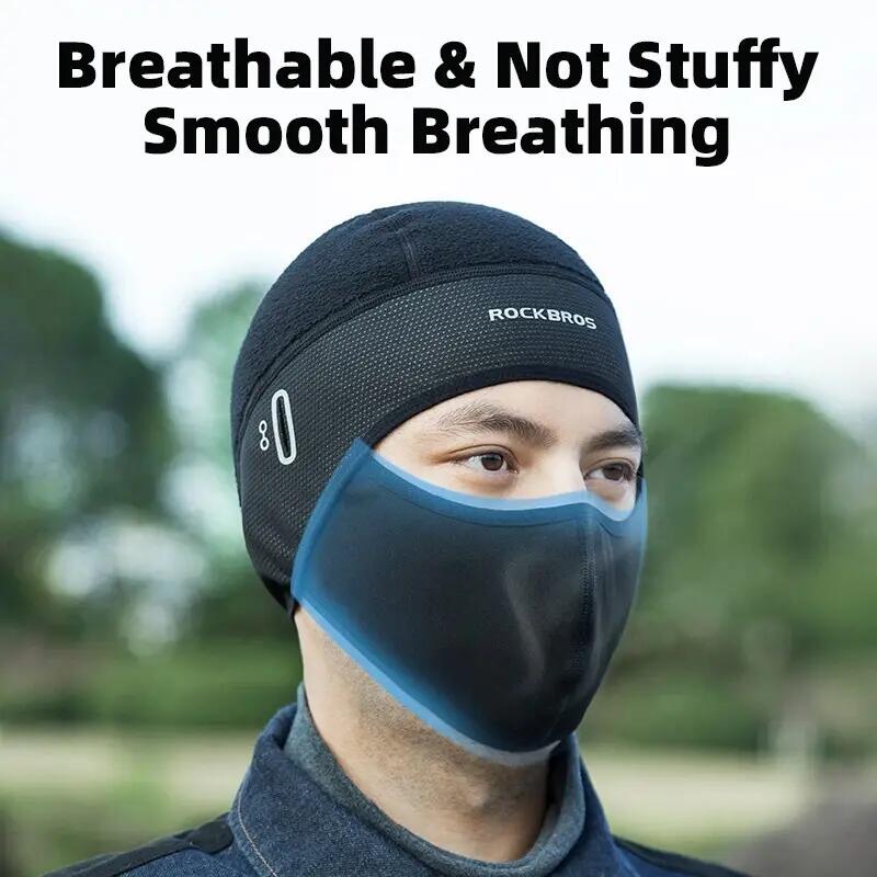 Cagoule masque facial hiver et automne coupe-vent chaud 6/7