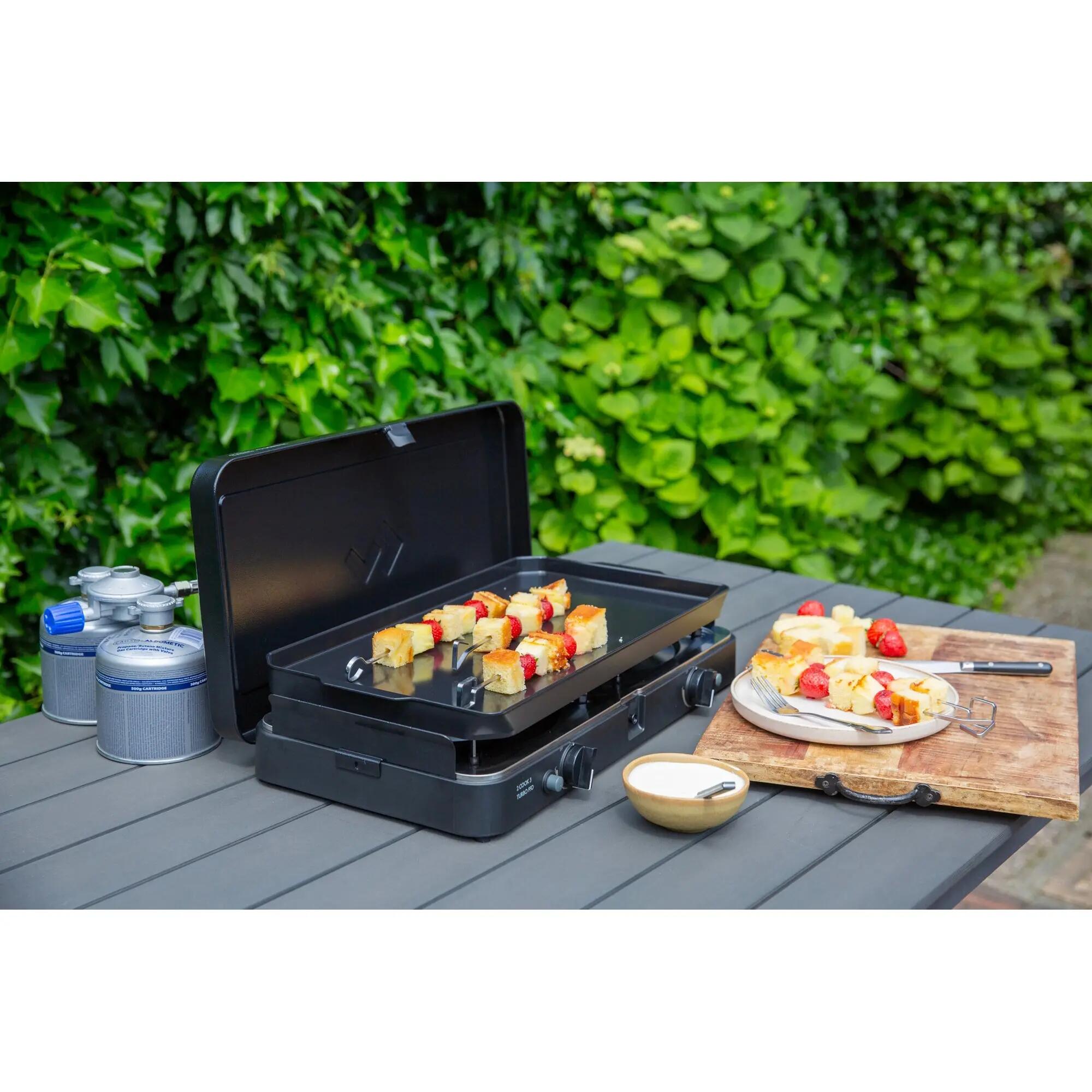 Barbecue-Grillplatte 2 Cook Plancha 3/4