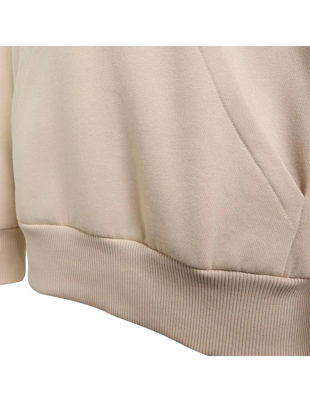 Felpe in pile per bambino Adidas Tiberio Beige. 5/5