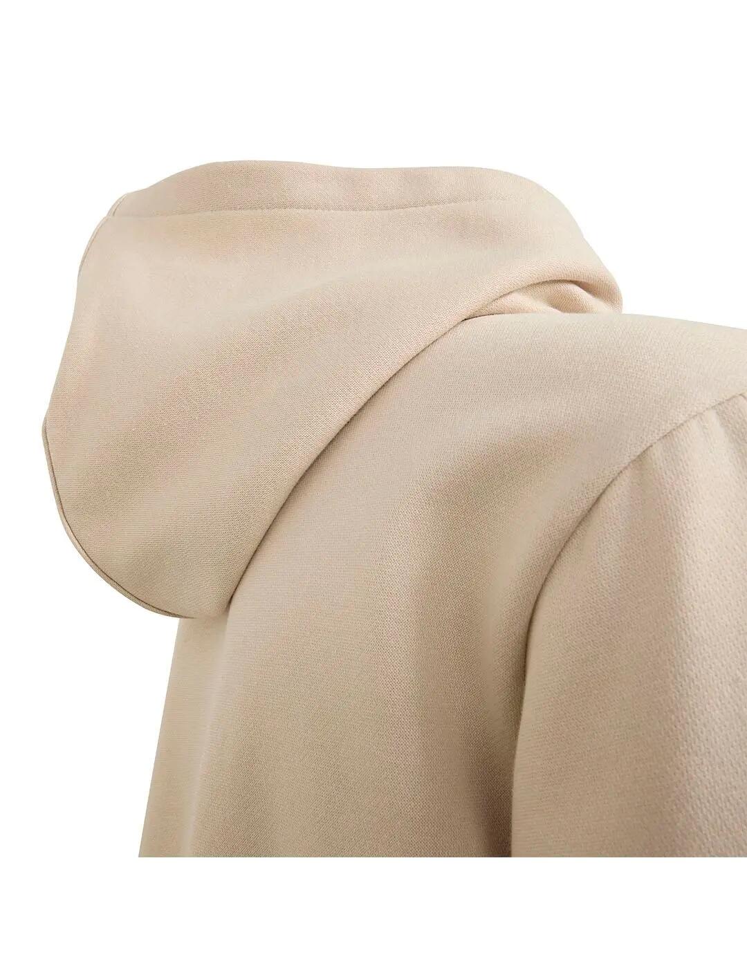 Felpe in pile per bambino Adidas Tiberio Beige. 4/5