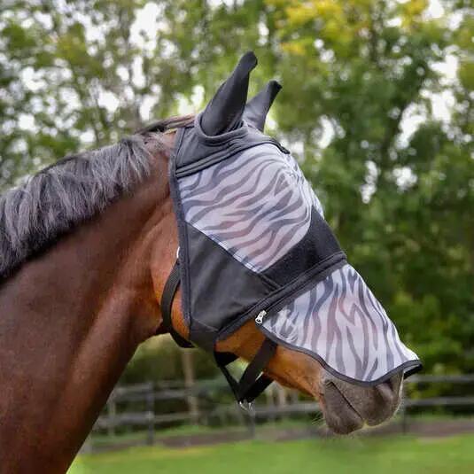 Maschera antimosche per cavalli Horze Zebra 3/3