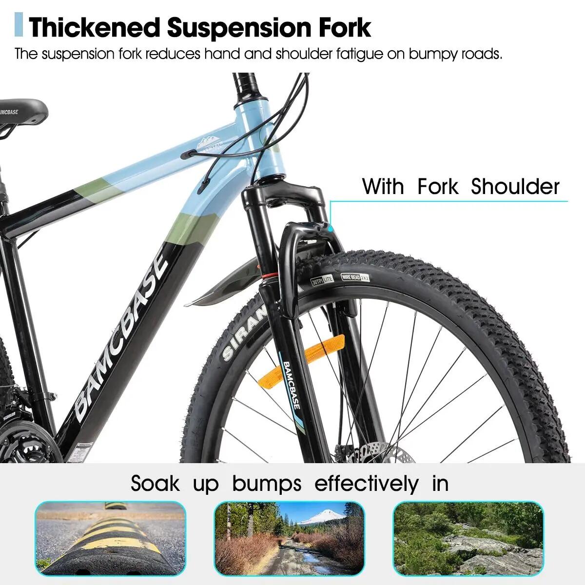 Gemengd Mountainbike 26/27.5 inch Aluminium Schijfrem Rockford 3/6