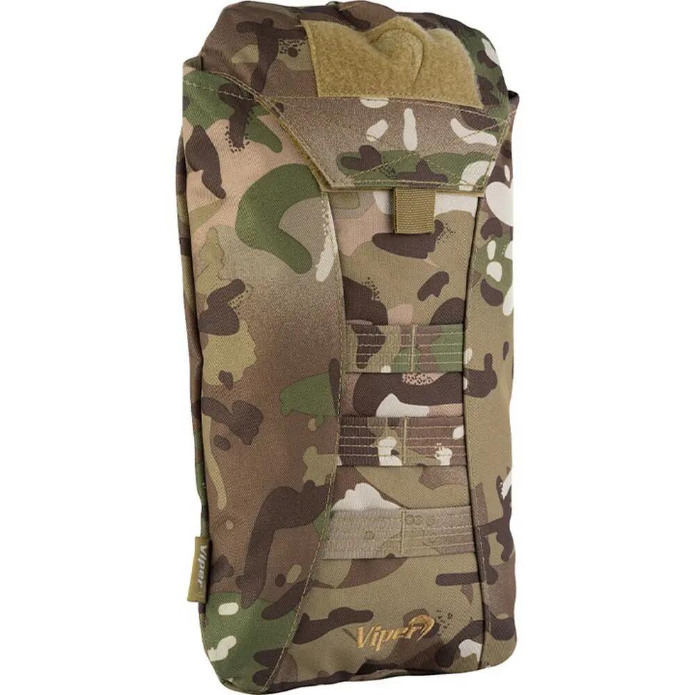 "Modular" Hydration Pack, Tarnmuster Damen und Herren Grün/Braun 4/5