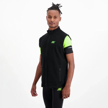 Gilet polaire JACK homme 40/M polyester noir sans manches