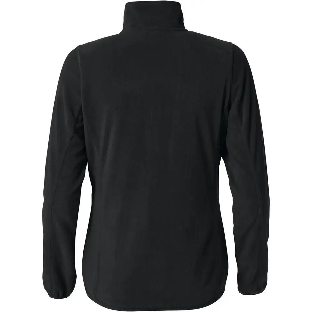 "Basic" Fleecejacke für , MicroVlies Damen Schwarz 2/4