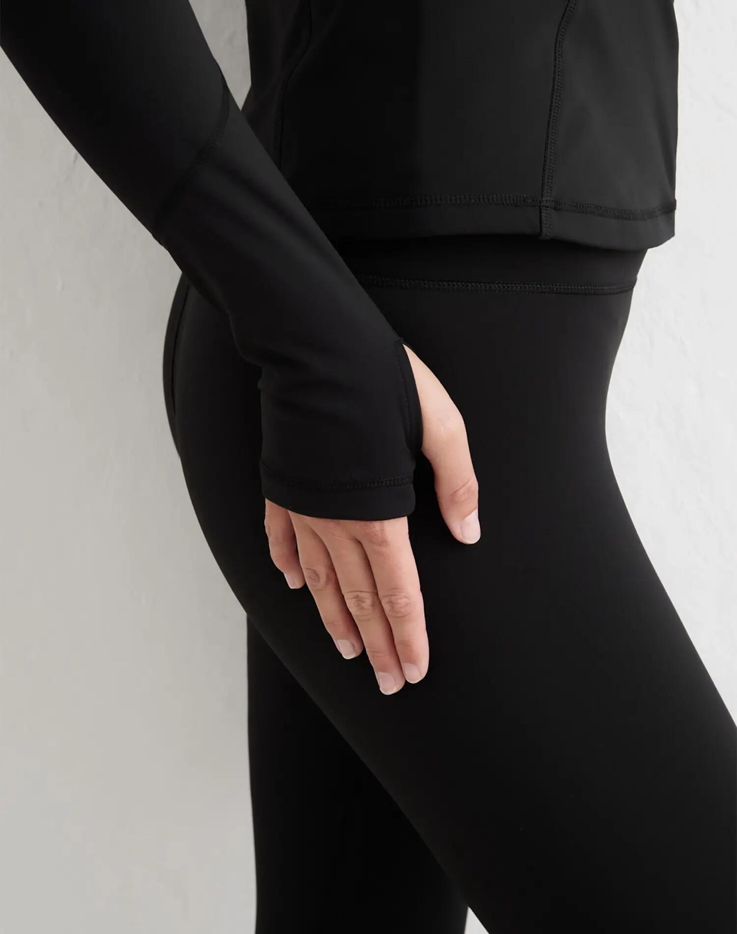 Femme Veste Chauffante Zippée Noir 4/5