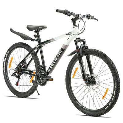 Dames heren mountainbike 26/27,5 inch 21v aluminium schijfremmen rockford