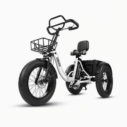 Tricycle Électrique ESKUTE T302Pro - Batterie Lithium 48V 20.8Ah - Pneu 20