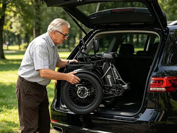 Triciclo Elettrico ESKUTE T302Pro - Batteria Al Litio 48V 20.8Ah - Pneumatico 20 8/8