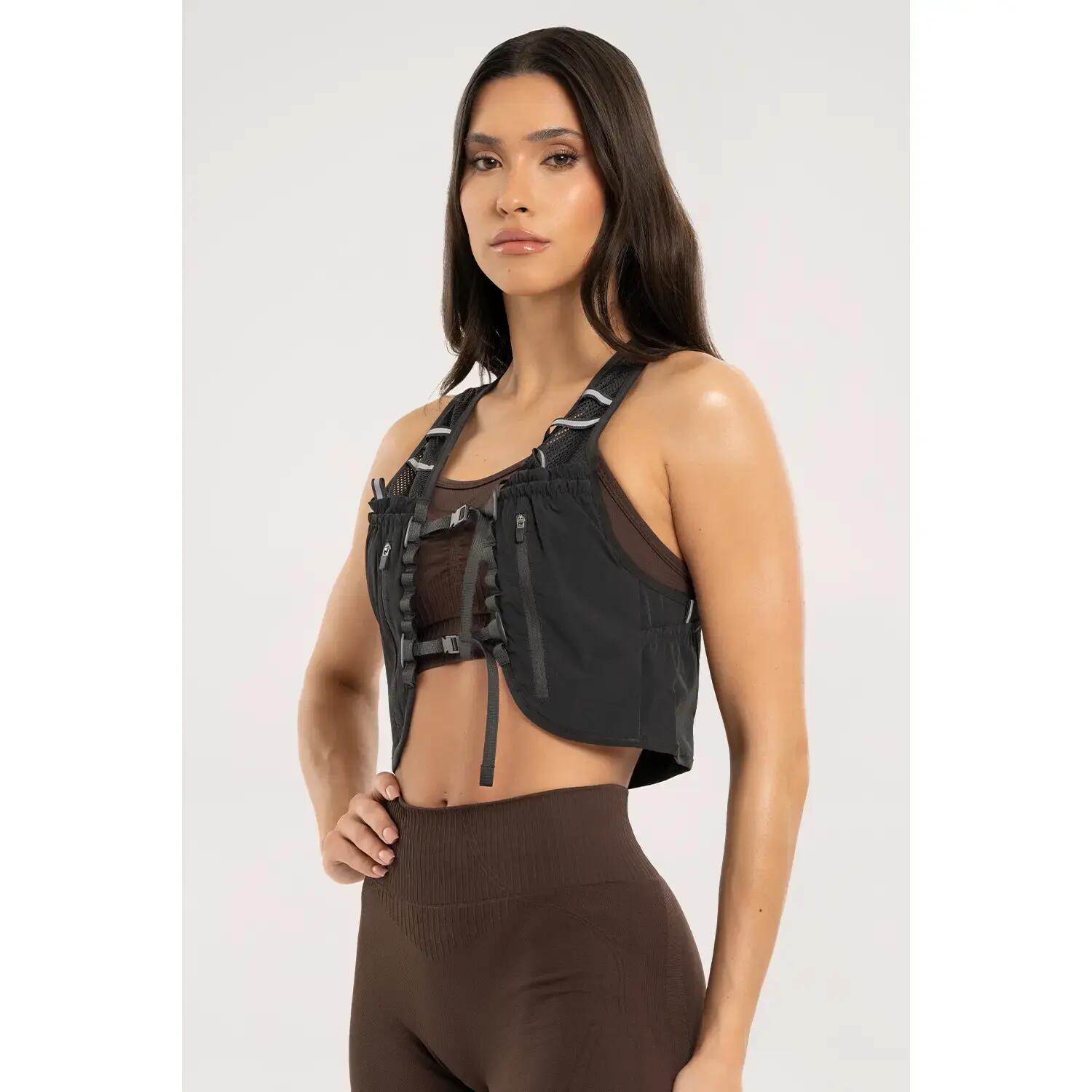 Gilet de running femme Gym Glamour 3/5