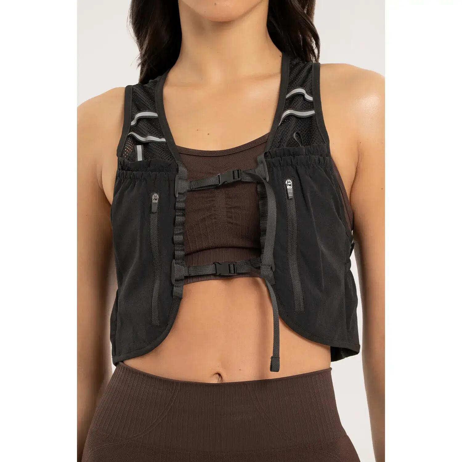 Gilet de running femme Gym Glamour 2/5