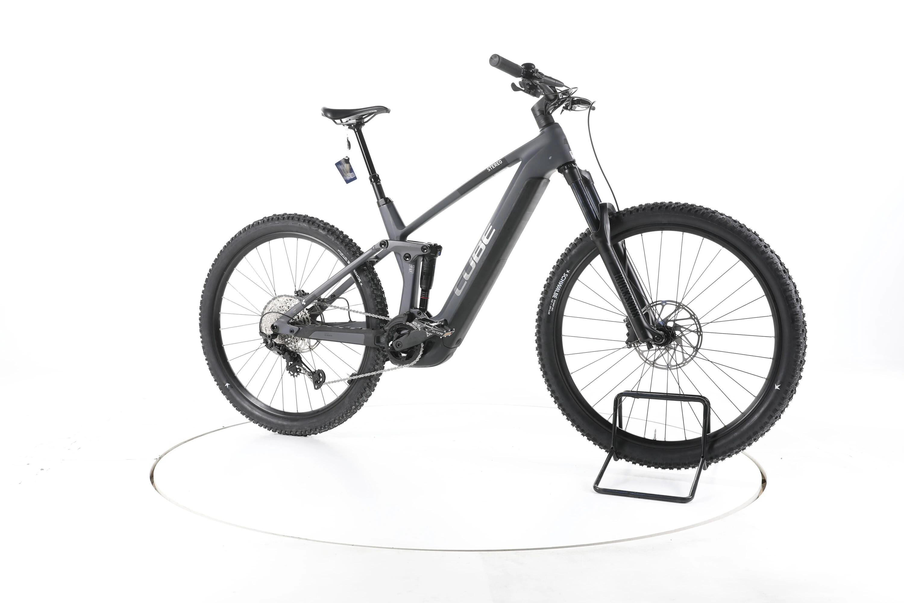 Reconditionné - Cube Stereo Hybrid 140 HPC Race E-Bike Fully Carbon - Très Bon 2/7