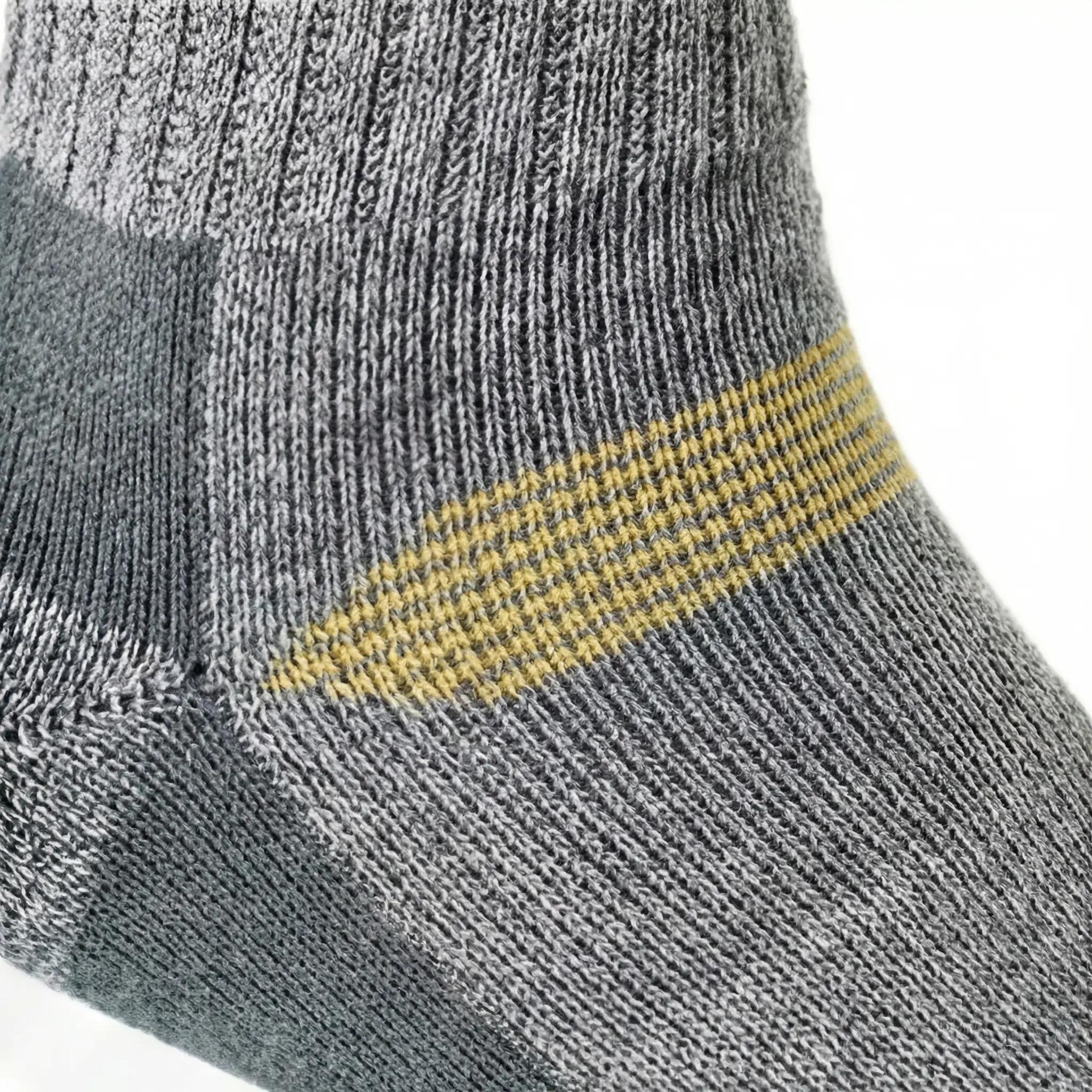 Sosete Tricotate Lana Merino – Termice, Flausate, Multicolor - Navy, XL (43 - 47 7/15