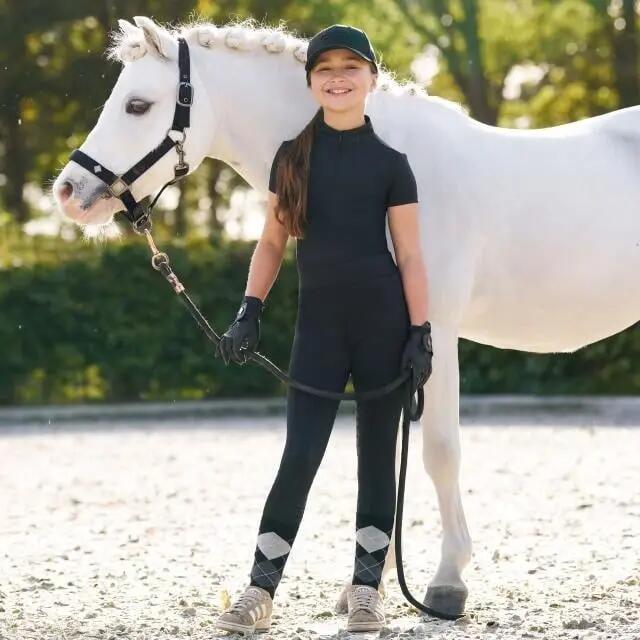 Imperial Riding Kids Rijlegging IRHBasic Full Grip - Black 3/4