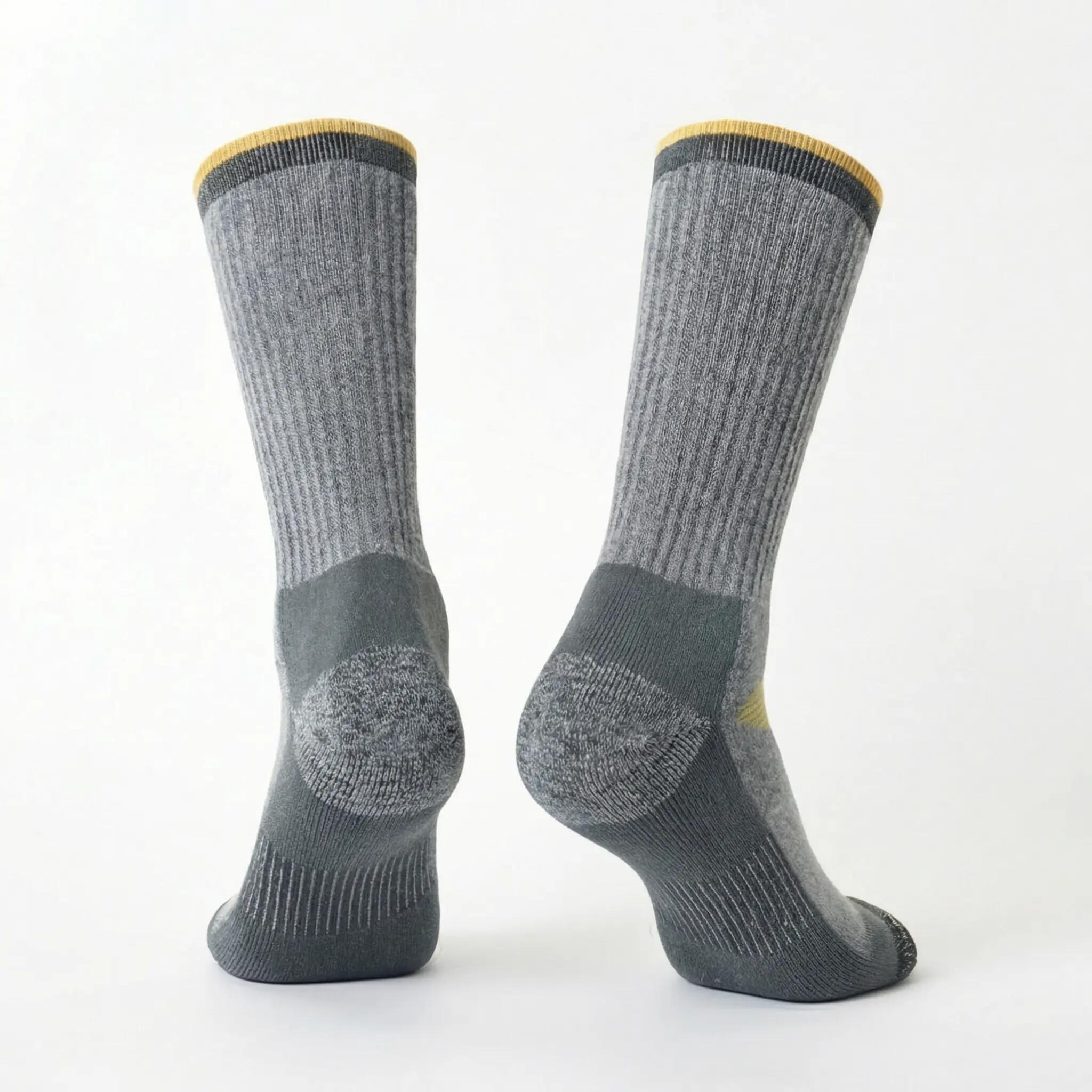 Sosete Tricotate Lana Merino – Termice, Flausate, Multicolor - Navy, XL (43 - 47 4/15