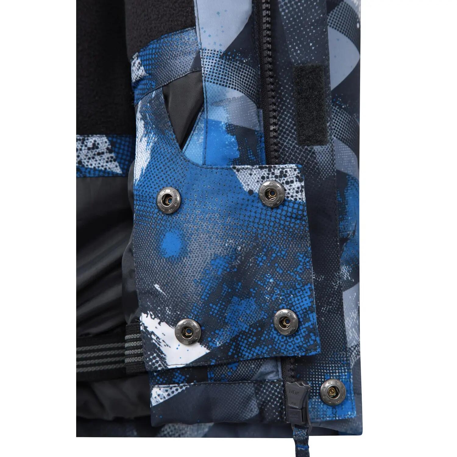 Giacca Da Sci Geometrica Bambini Mountain Warehouse Mogal Blu 3/6