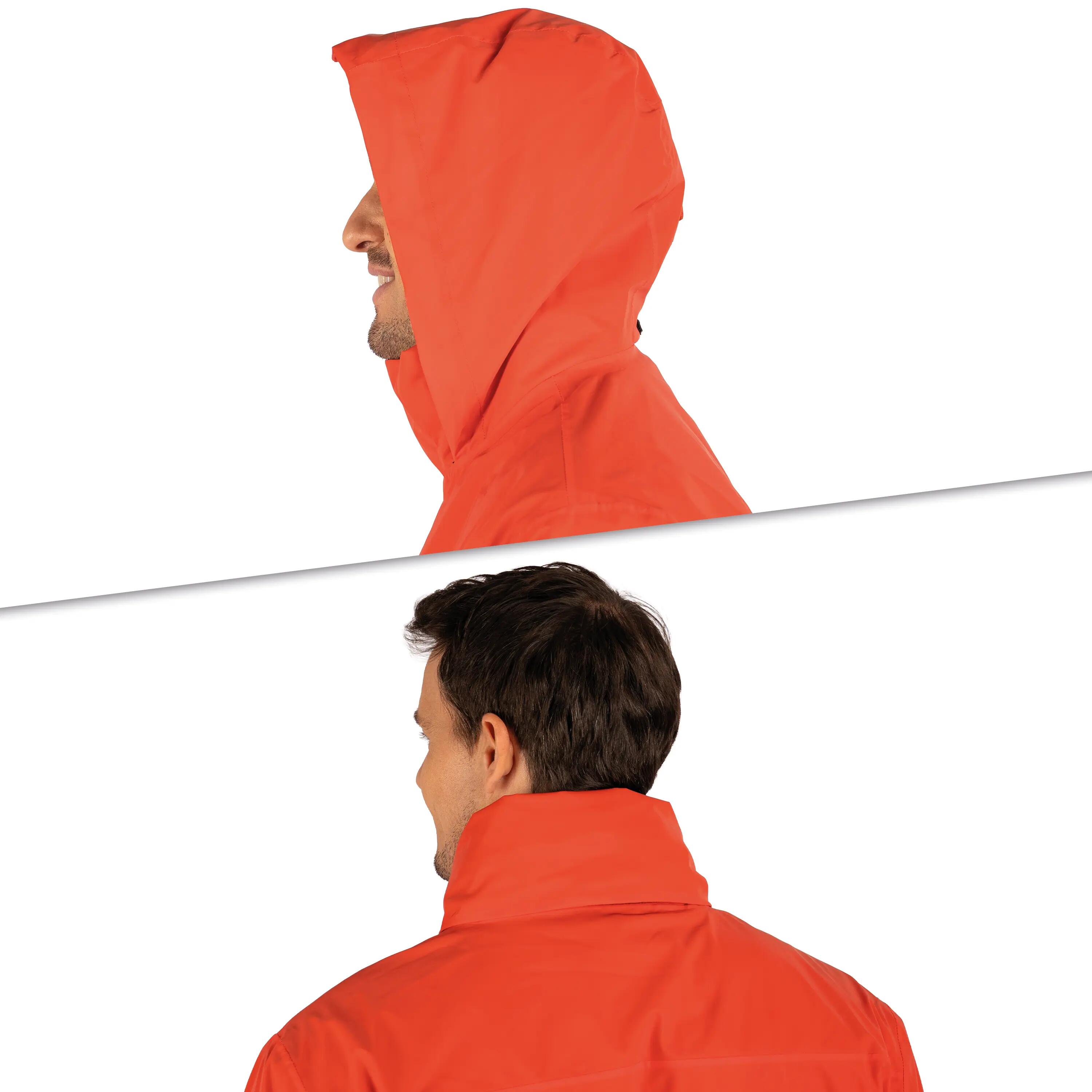 Regenjacke Herren Fahrrad rundum reflektierend, wasserdicht & winddicht - leicht 4/5