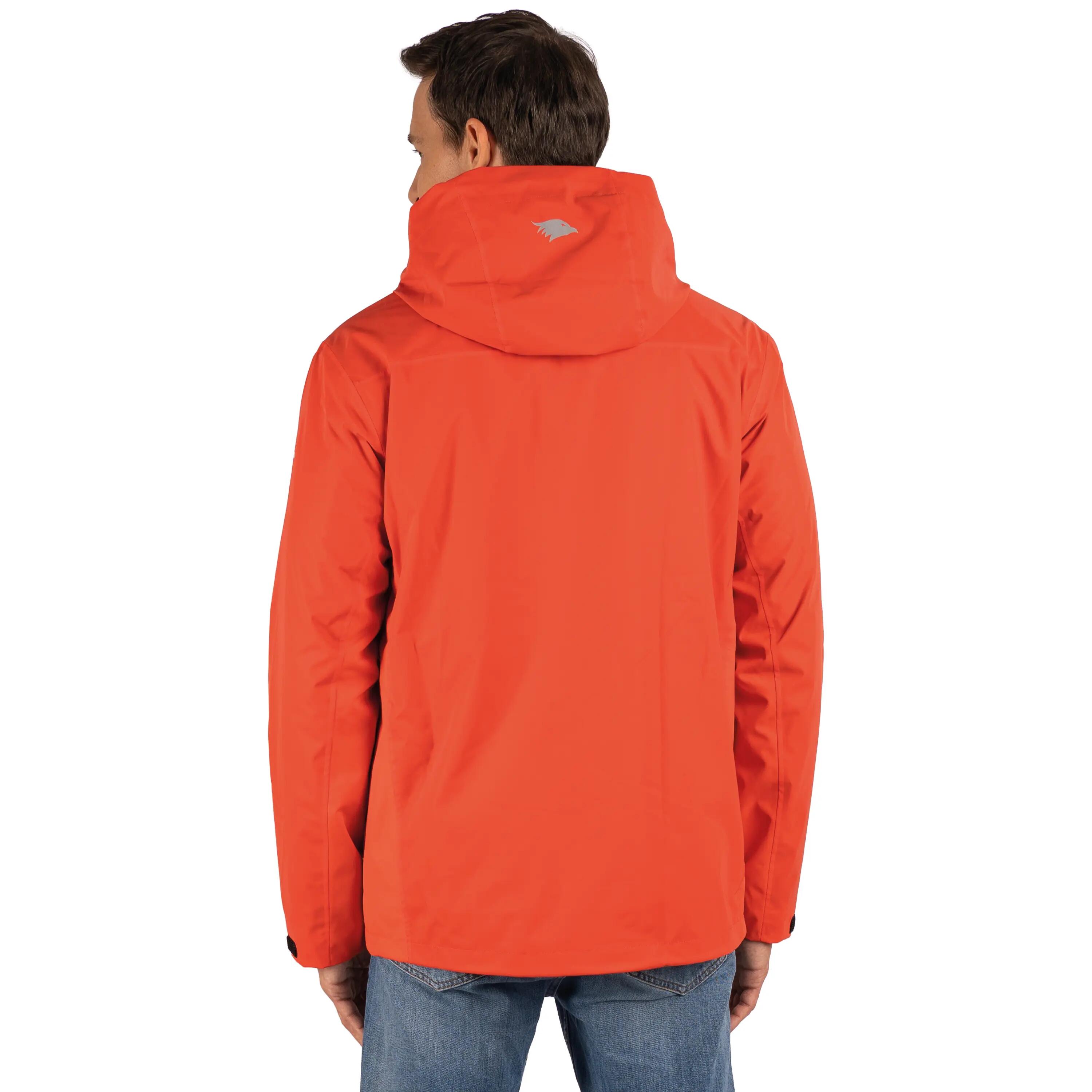Regenjacke Herren Fahrrad rundum reflektierend, wasserdicht & winddicht - leicht 2/5