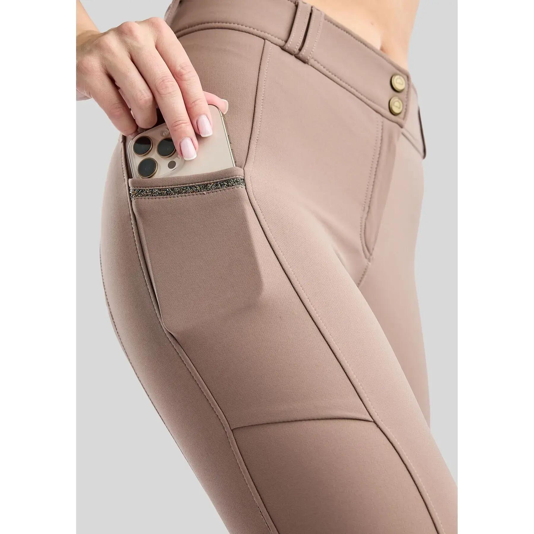 Pantalon équitation full grip femme Montar Veronica 2/2