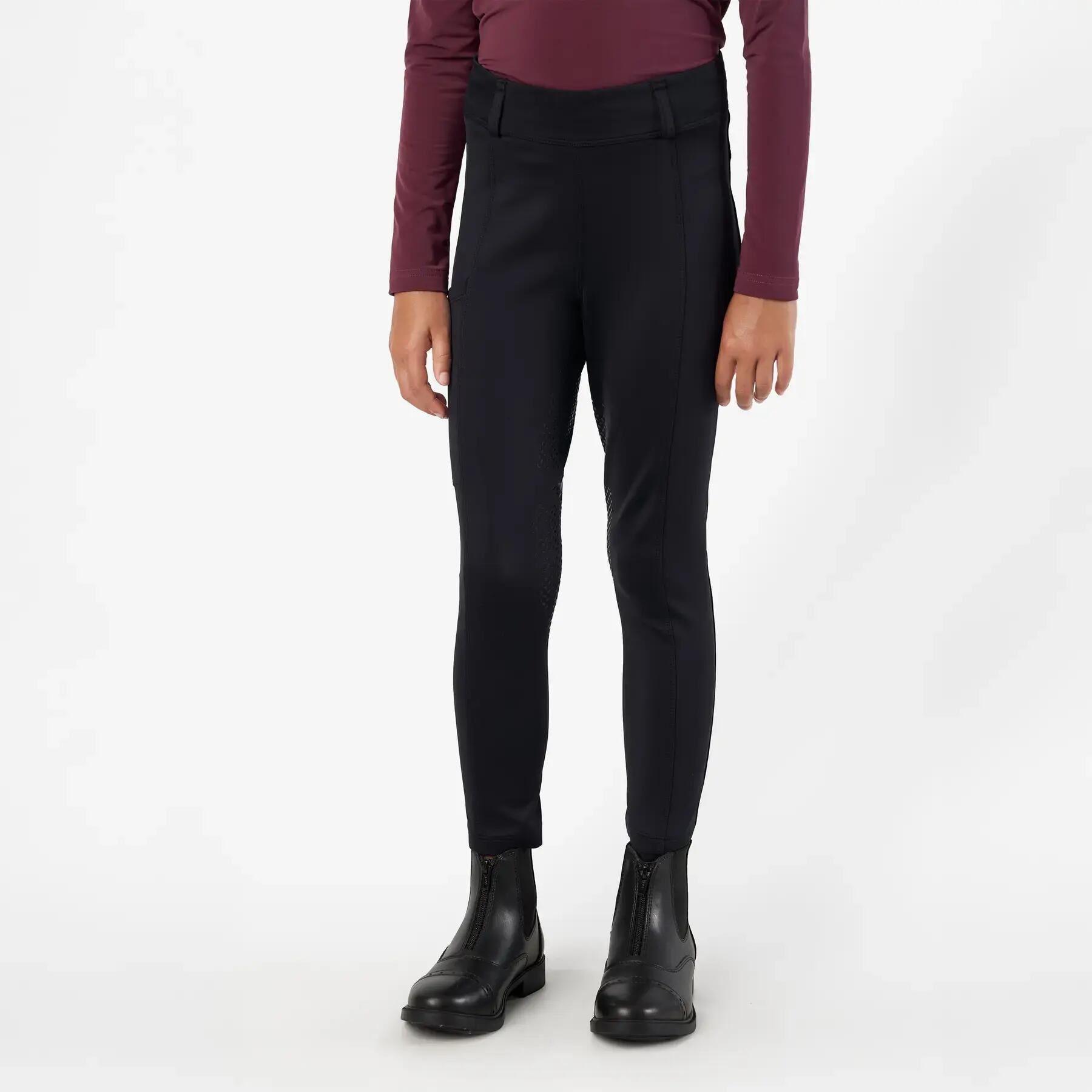 Pantalon équitation full grip fille HV Polo Manou 3/7