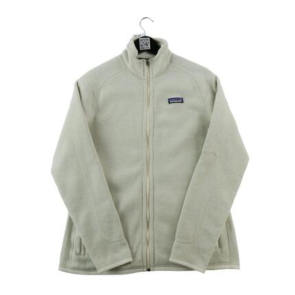 Fleecejacke Damen Slim Fit mit Reißverschluss und Ärmeltasche