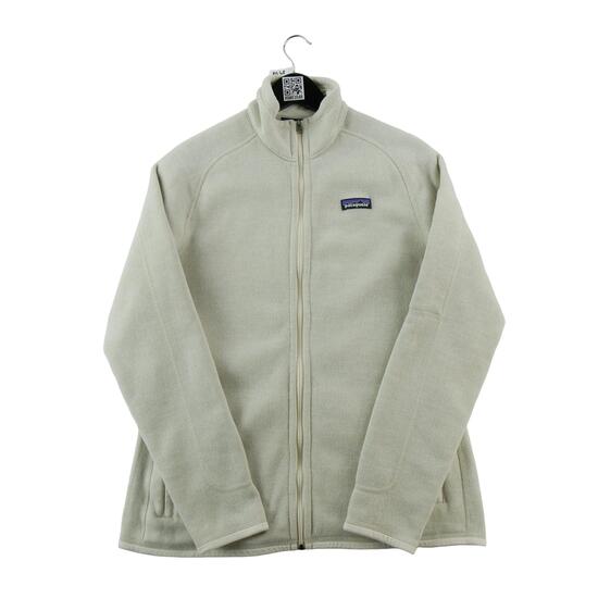 Pile donna slim con zip integrale e tasca manica