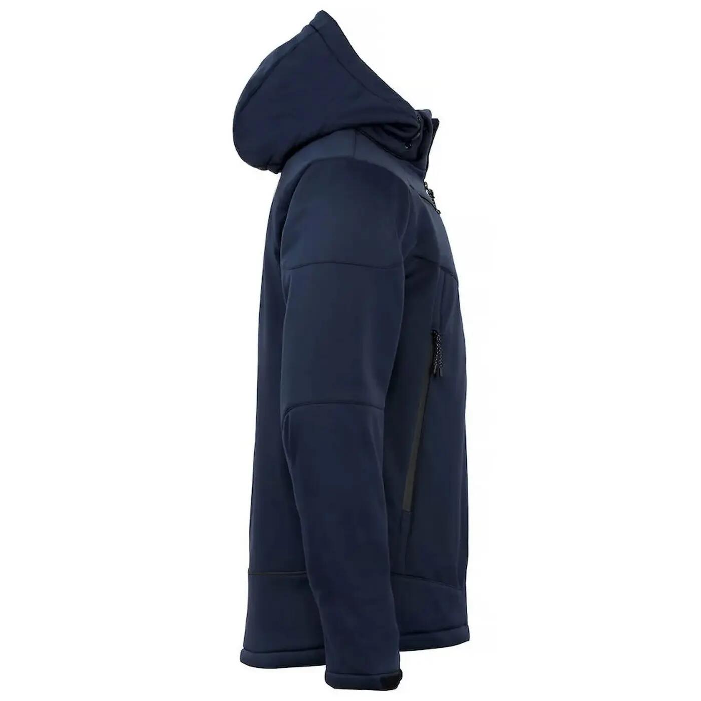 Womens/Ladies Grayland Soft Shell Jacket (Dark Navy) 4/4