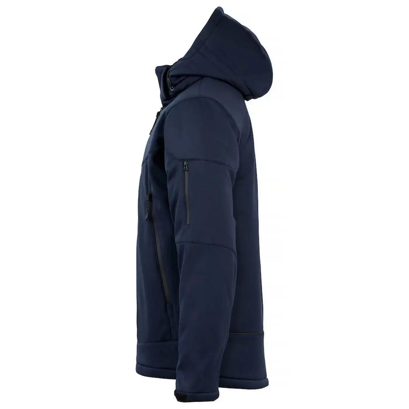 Womens/Ladies Grayland Soft Shell Jacket (Dark Navy) 3/4