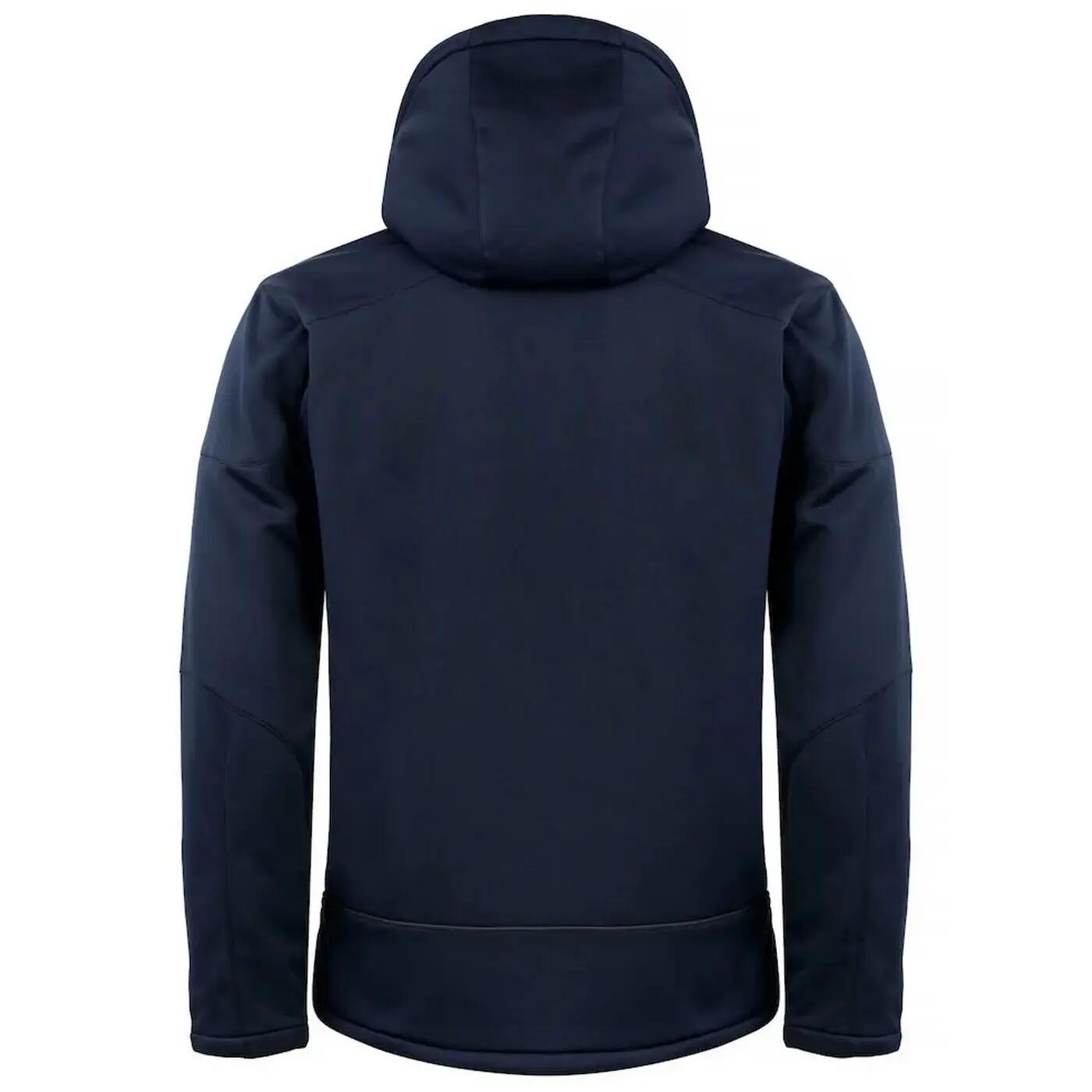 Womens/Ladies Grayland Soft Shell Jacket (Dark Navy) 2/4