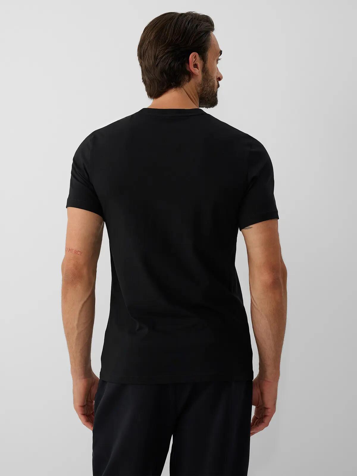 4F T-shirt slim z nadrukiem męski 6/6