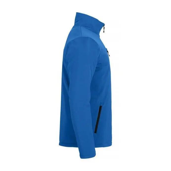 Mens Padded Soft Shell Jacket (Navy Blue) 2/6
