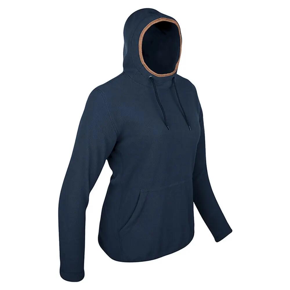 Felpa Con Cappuccio Pile Donna Jack Pyke Blu Navy 4/4