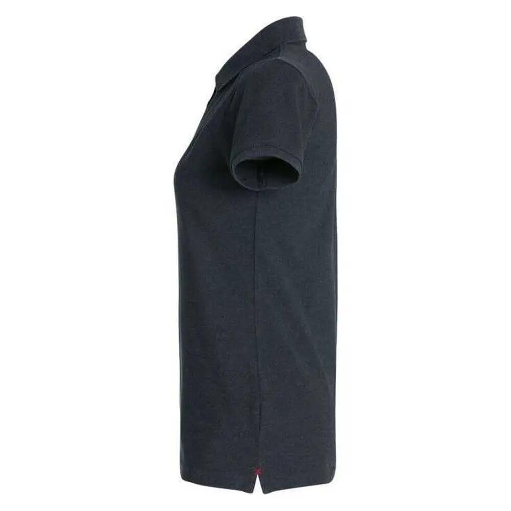 "Premium" Poloshirt für , Stretch Damen Anthrazit 3/4