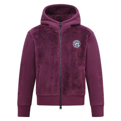 Kinder fleece met capuchon hv polo royce