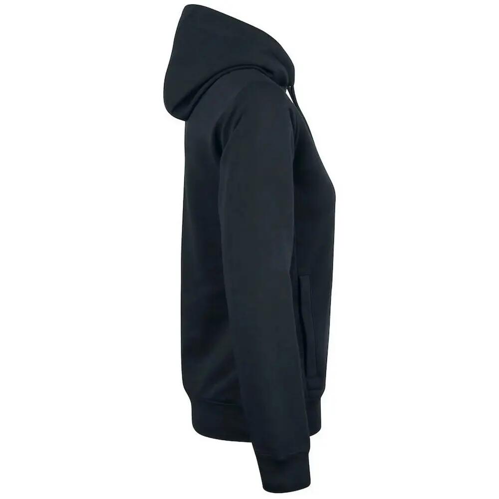 Sweat À Capuche PREMIUM Femme (Noir) 4/4