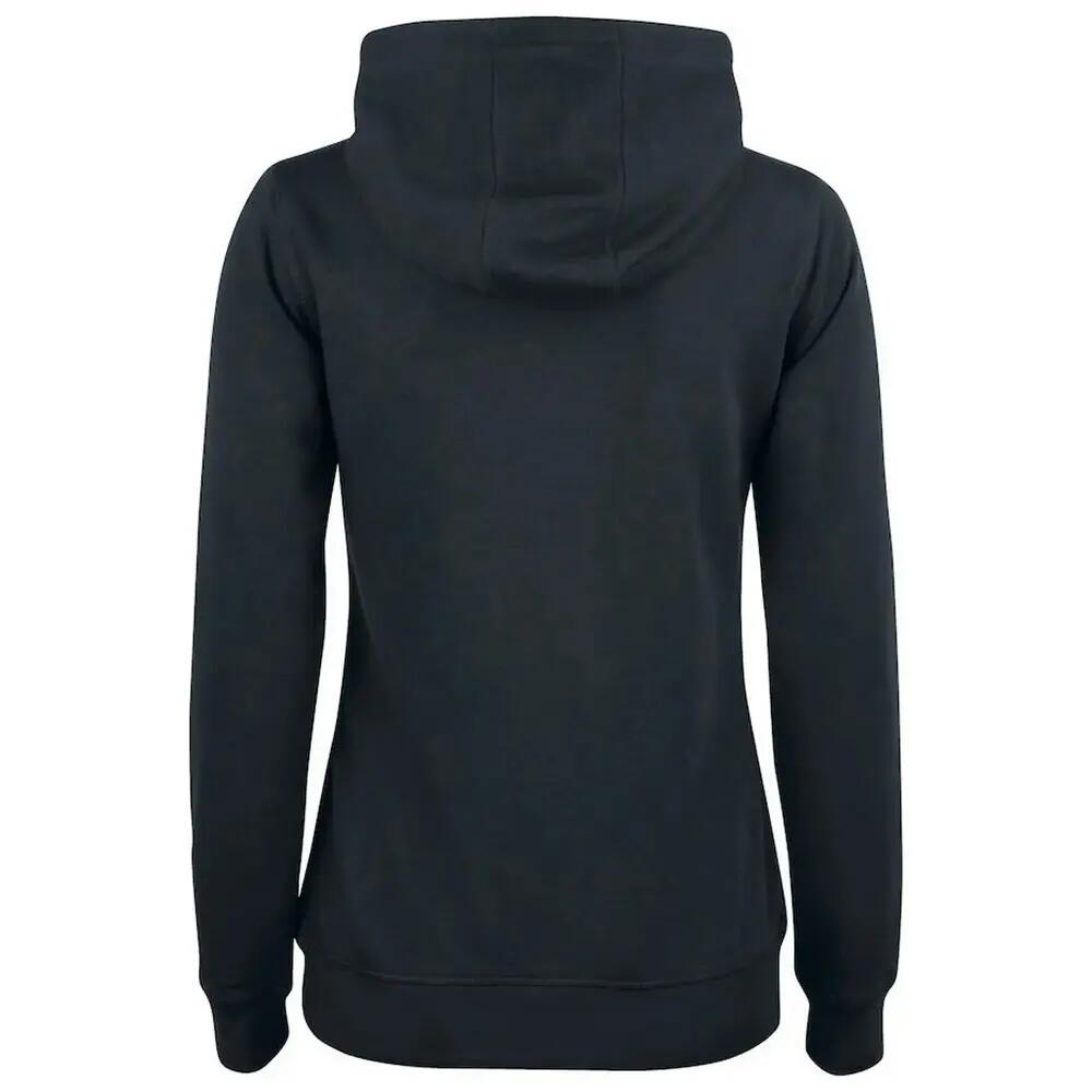 Sweat À Capuche PREMIUM Femme (Noir) 2/4