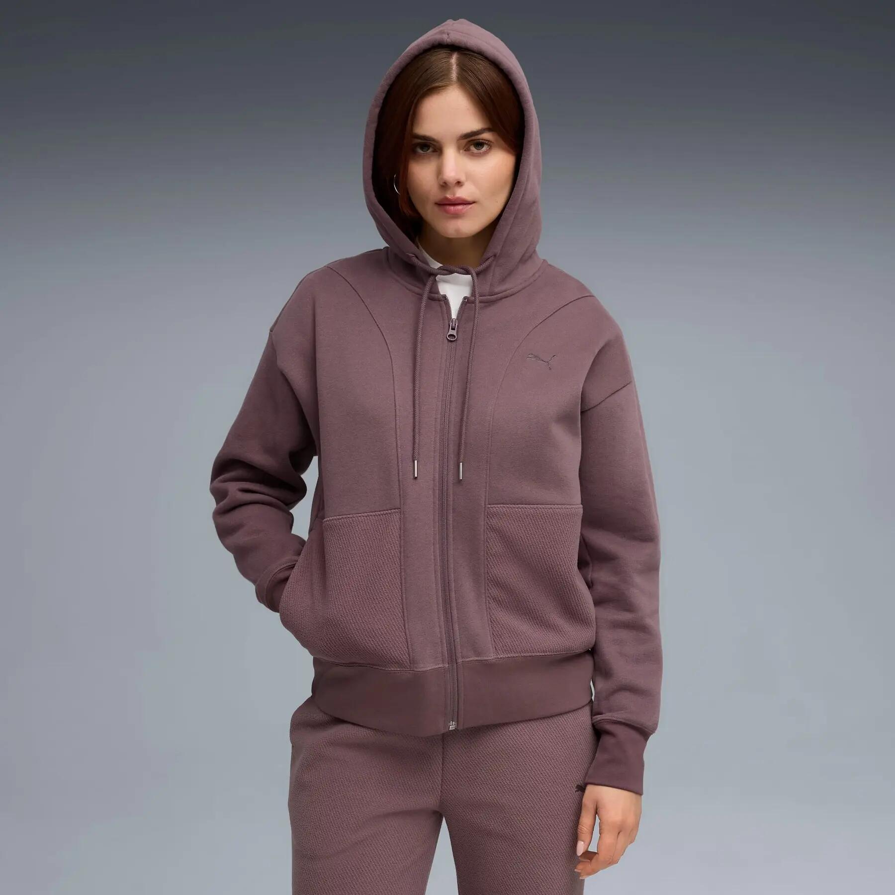 Sweat-shirt de sport à capuche Puma pour femme 3/5