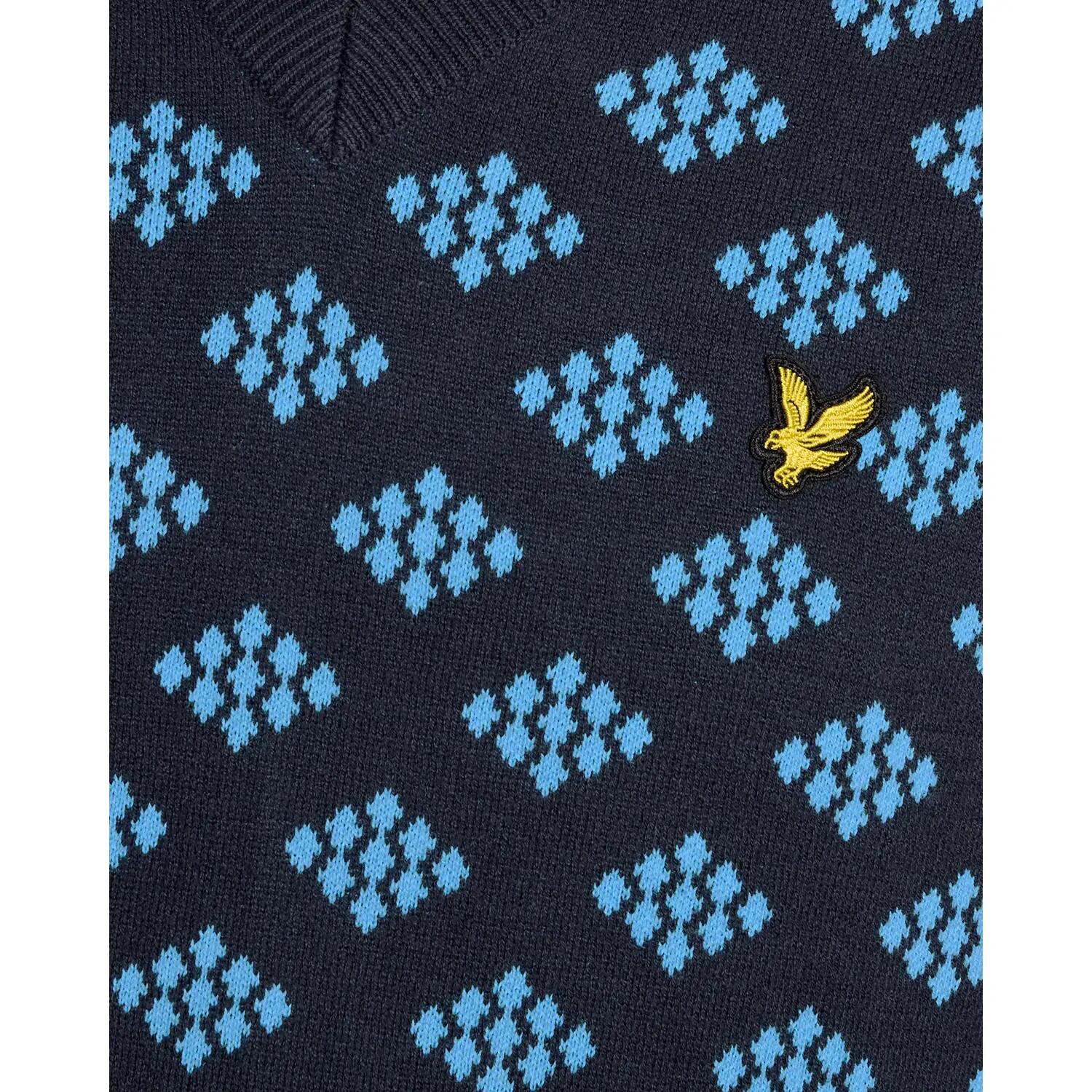 Gilet en coton à col en V Lyle & Scott 6/6