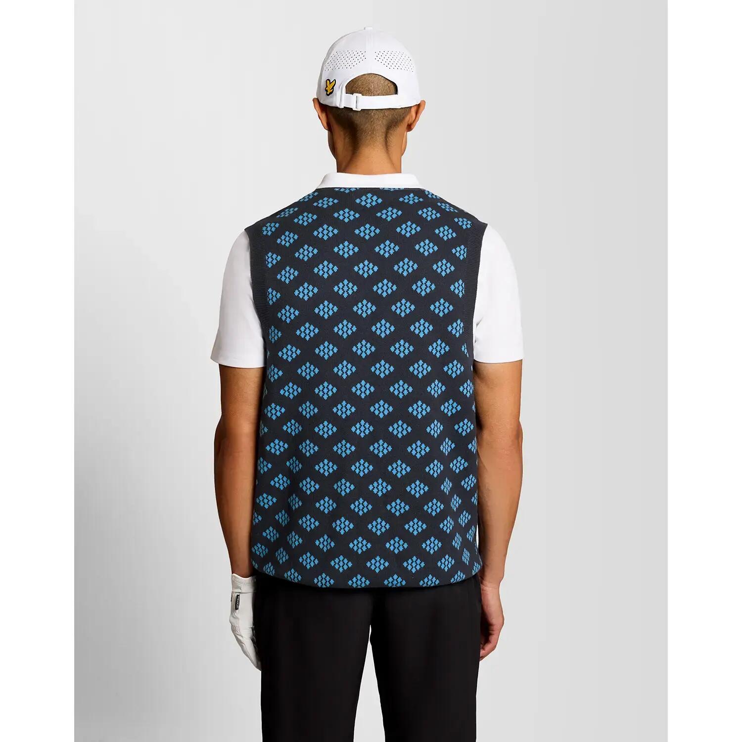 Gilet en coton à col en V Lyle & Scott 4/6