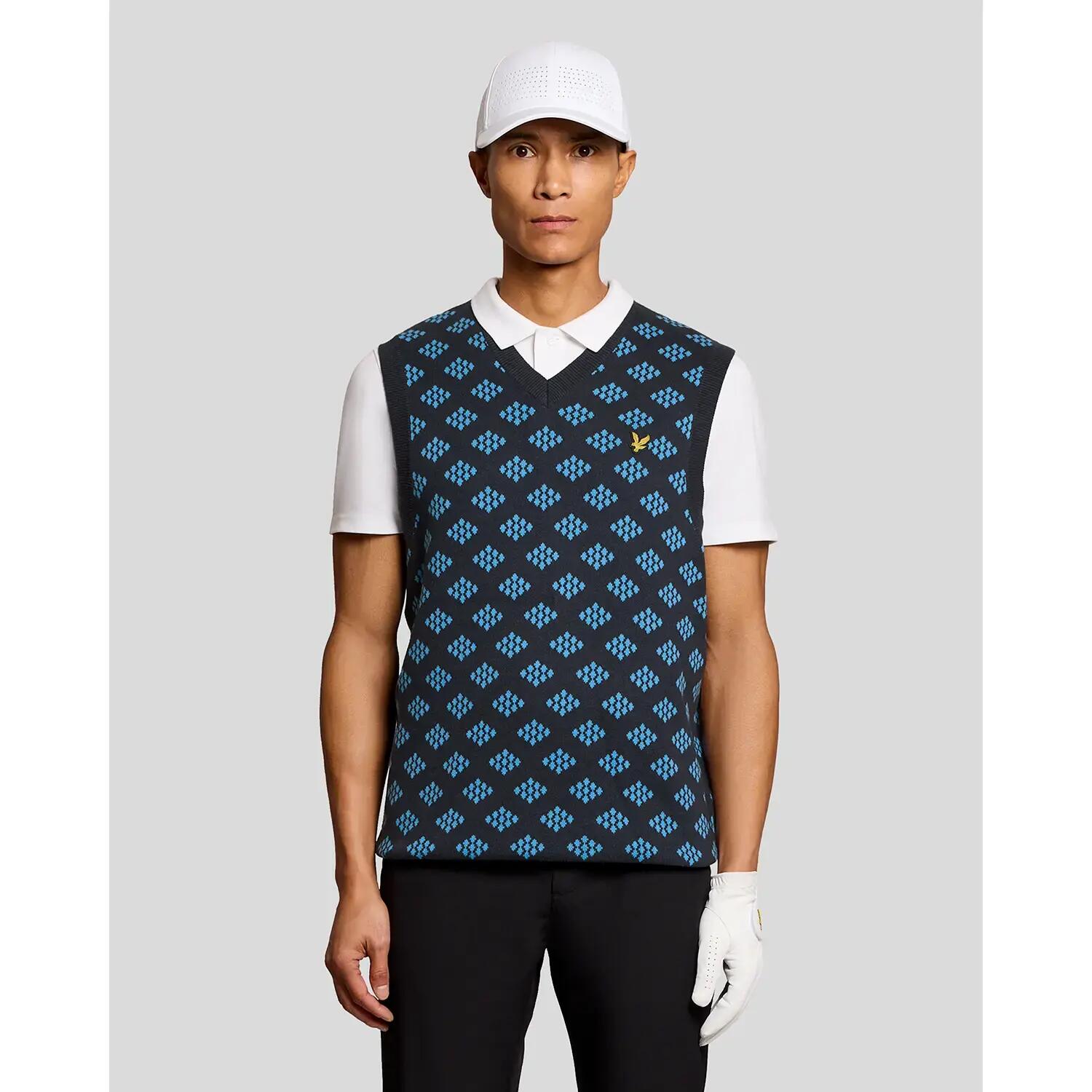 Gilet en coton à col en V Lyle & Scott 2/6