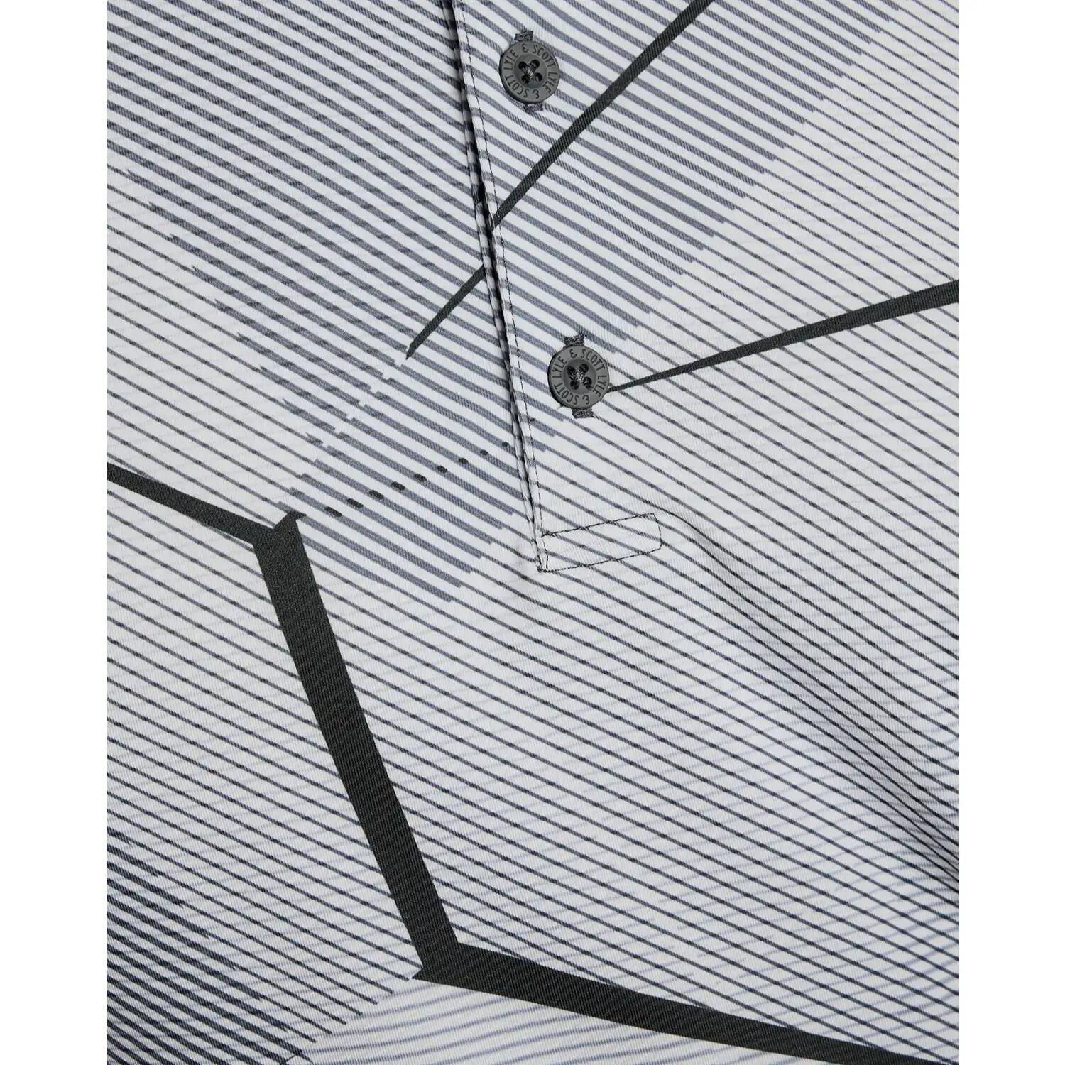 Polo à imprimé géométrique Lyle & Scott 6/6