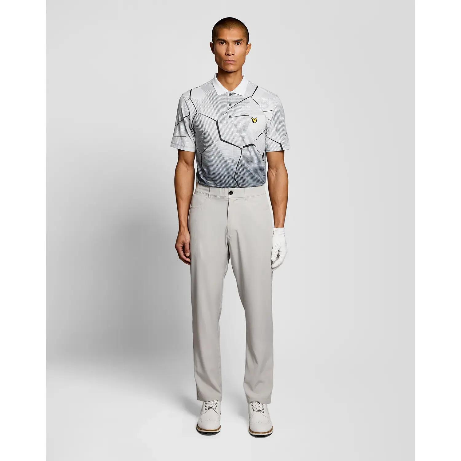 Polo à imprimé géométrique Lyle & Scott 4/6