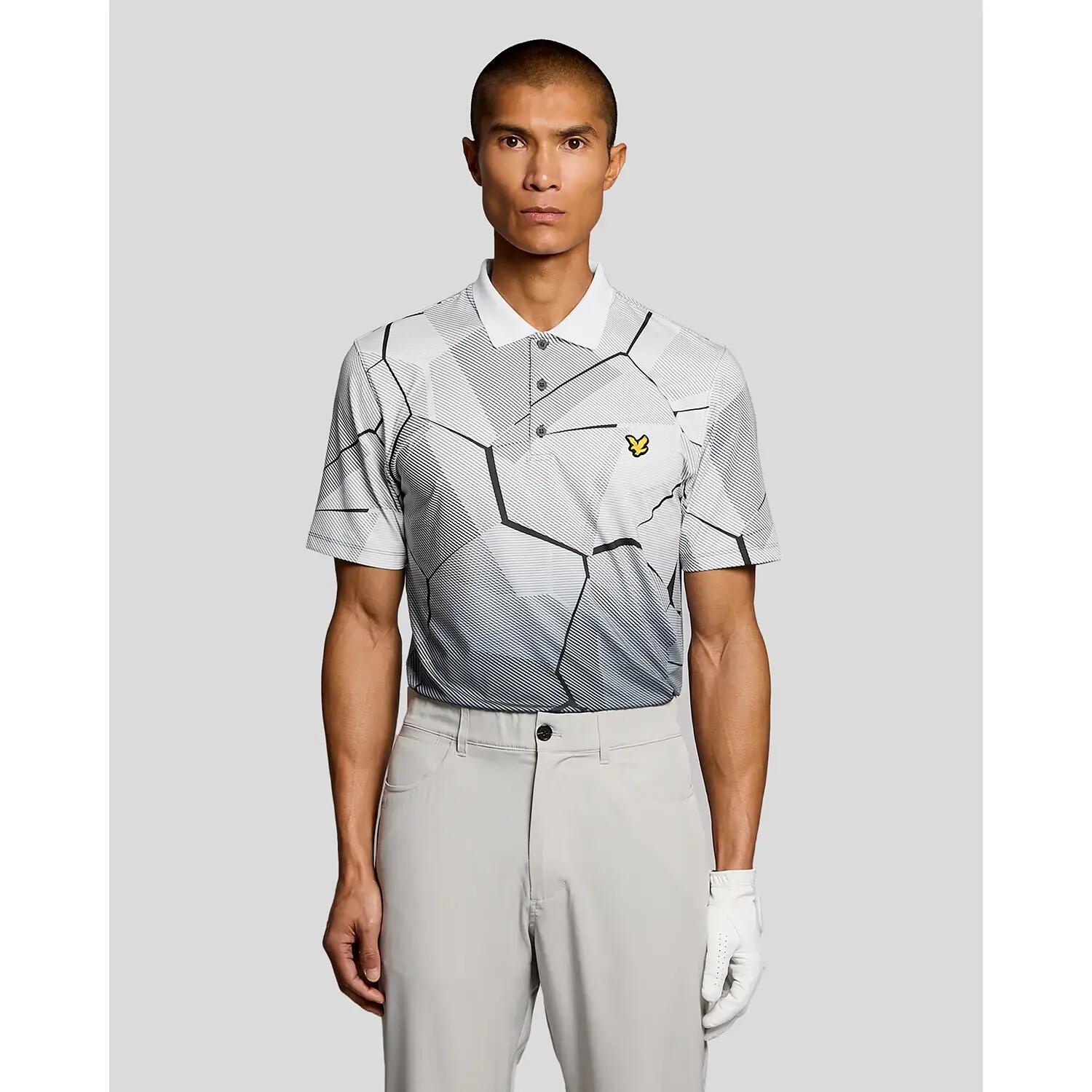 Polo à imprimé géométrique Lyle & Scott 2/6