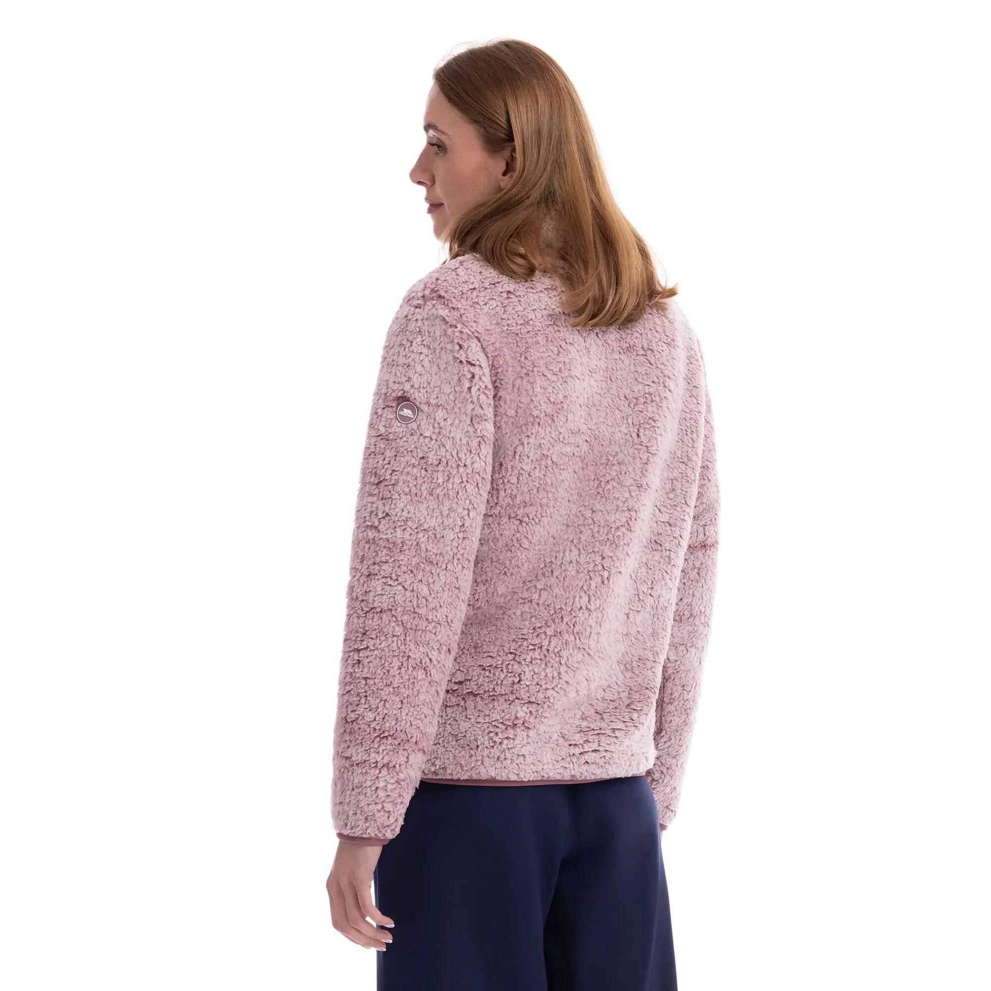 Feathery Giacca In Pile Donna Trespass Rosa 4/7