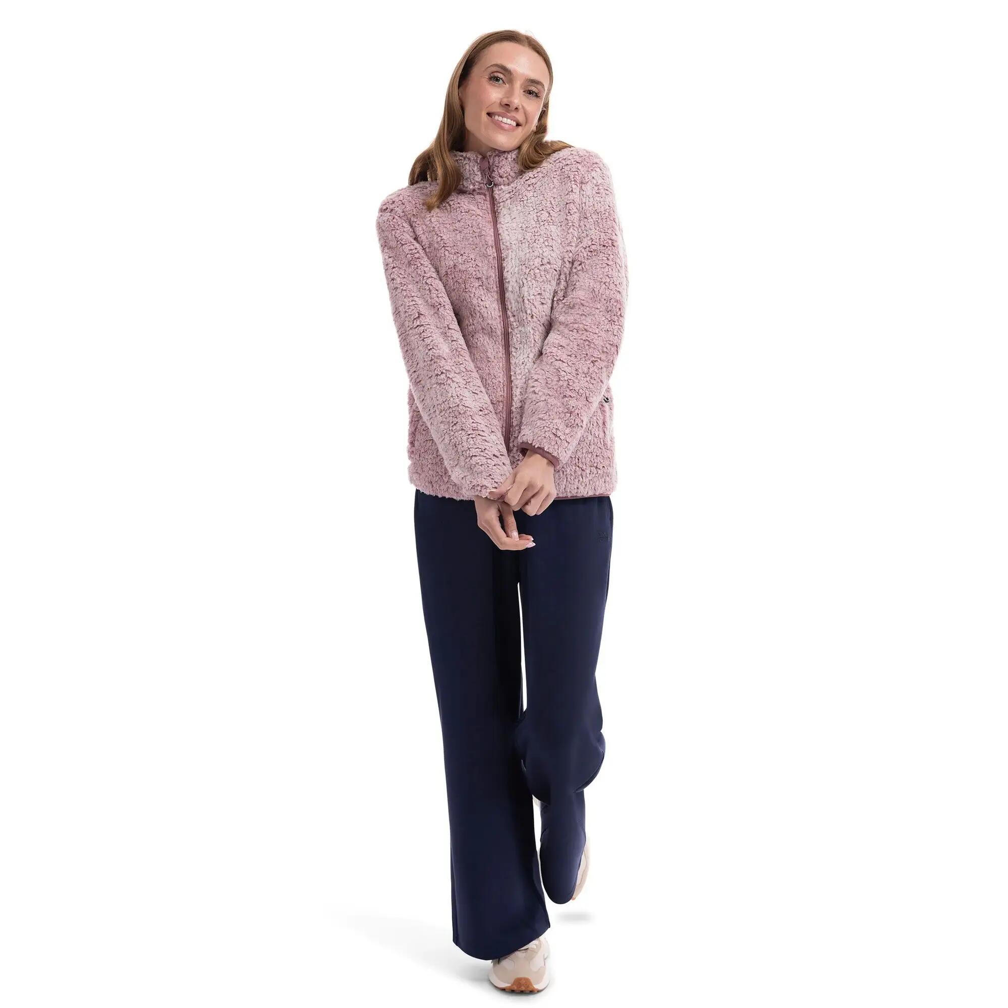 Feathery Giacca In Pile Donna Trespass Rosa 3/7